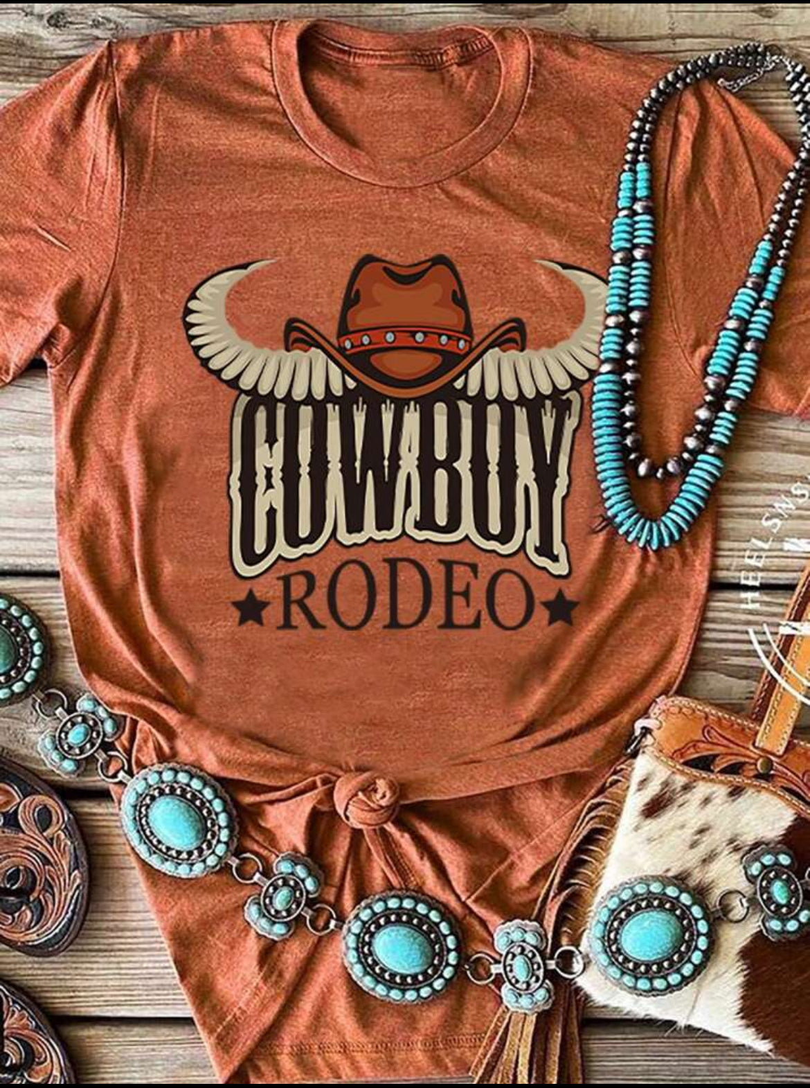 Cowboy Rodeo Western Tee