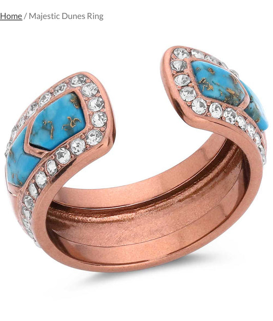 Turquoise Dunes Ring