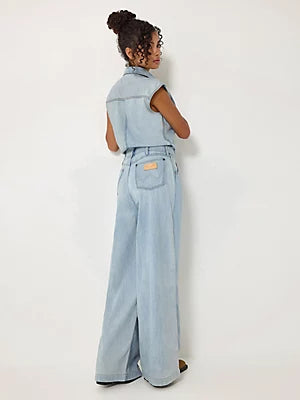 Denim Wrangler Sleeveless One-Piece